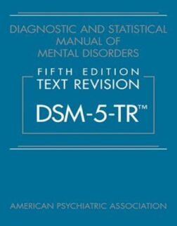 Diagnostic and Statistical Manual of Mental Disorders, Text Revision Dsm-5tr 5th Edition Hardcover: ISBN 9780890425756