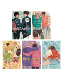 Heartstopper Series (Volumes 1-5) Books Collection Set By Alice Oseman Paperback