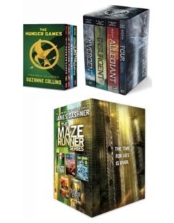 Dystopian Legends Collection: The Maze Runner Trilogy + Divergent 4-Book Series Hunger Games 4-Book Paperback Box Set(Paperback)