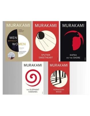 Haruki Murakami 5-Book Collection Set | Men Without Women  Norwegian Wood  What I Talk About When I Talk About Running