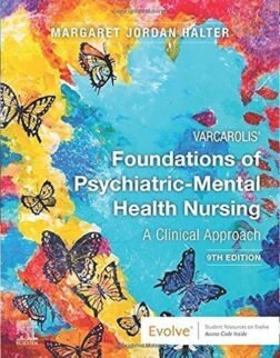 Varcarolis' Foundations of Psychiatric-Mental Health Nursing 9th Edition: ISBN 9780323697071