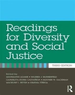 Readings for Diversity and Social Justice 3rd Edition Book: ISBN 9780415892940