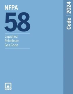 NFPA 58 Liquefied Petroleum Gas Code 2024 Edition, ISBN 9781455930876