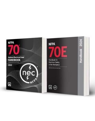 NFPA 70E Handbook 2024 Edition + NFPA 70 NEC Handbook 2023 Edition Combo