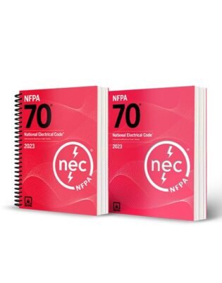 NFPA 70 National Electrical Code 2023 Edition Spiralbound + Paperback Combo