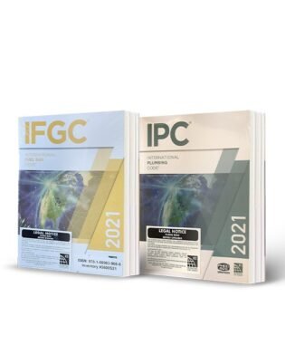 2021 International Fuel Gas Code (IFGC) + 2021 International Plumbing Code (IPC) Combo